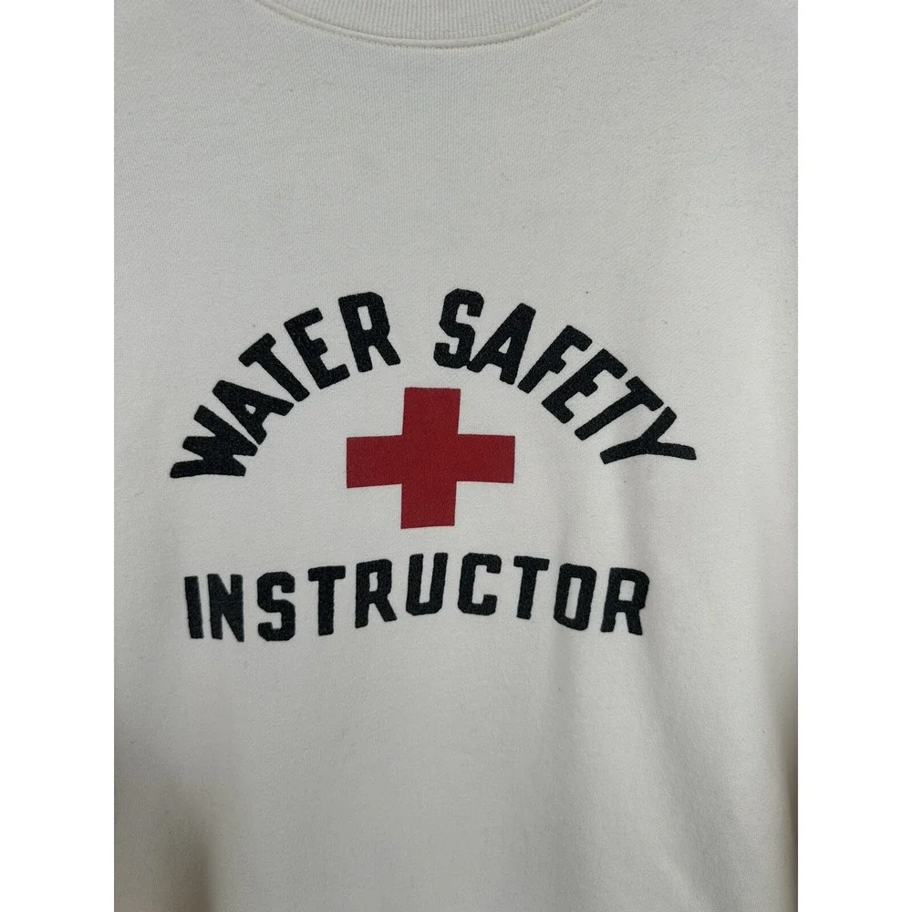 Vintage Ralph Lauren Polo Sport‎ XL Crewneck Sweatshirt Water Safety Instructor